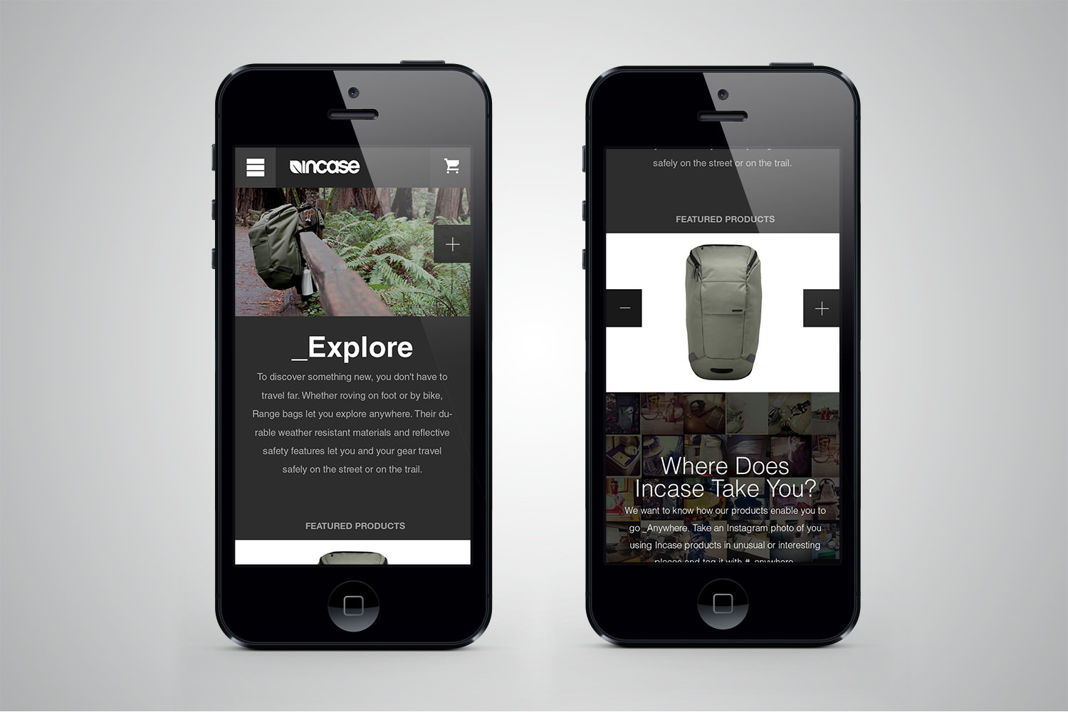 Incase Campaign Mobile