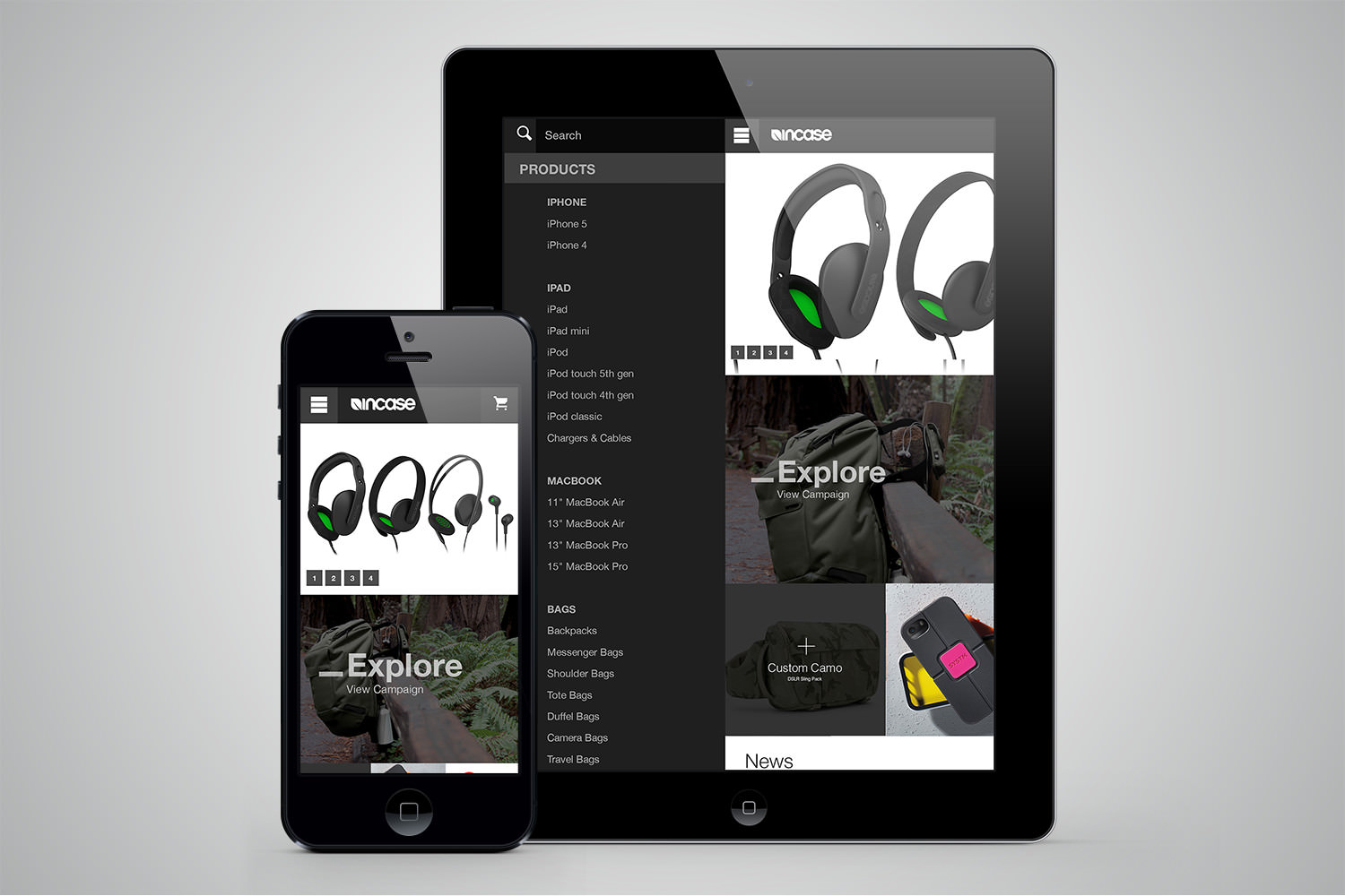 Incase iPad and Mobile