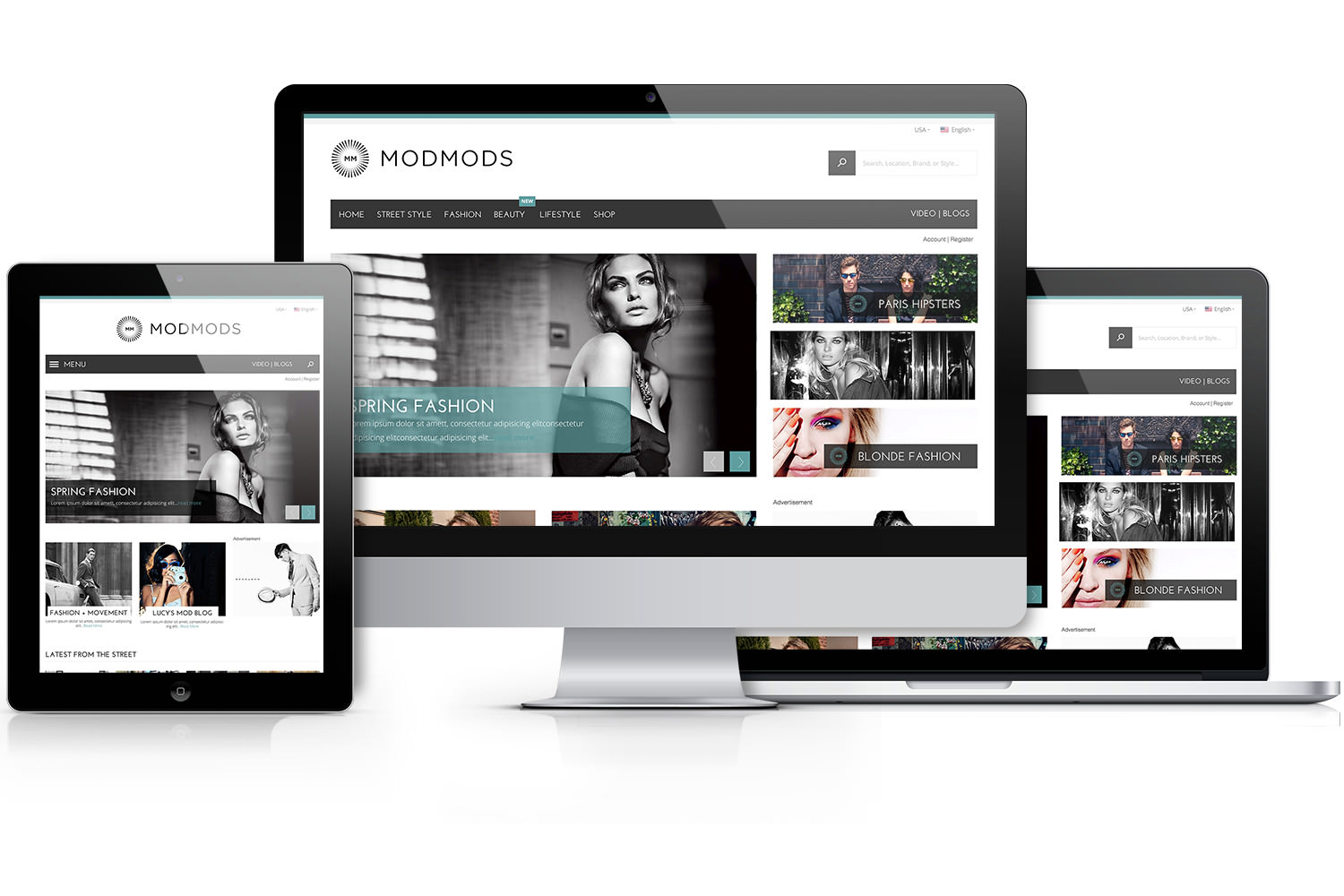 ModMods Home Responsive