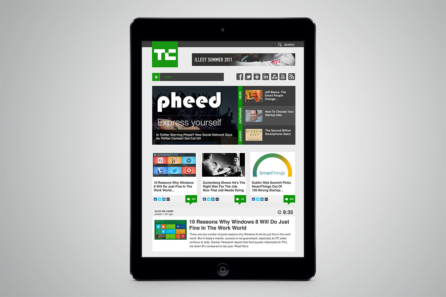 Techcrunch ipad